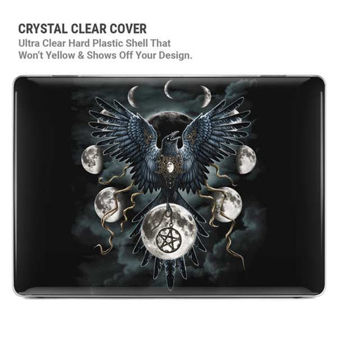 Crow and Moon Phases by Sarah Richter MacBook Air 15in (2023-2025) Case plus Skin